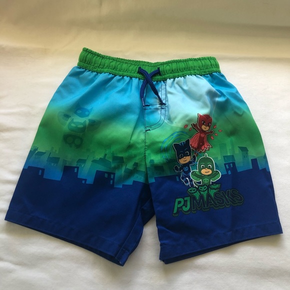 🔹NWOT-PJ Masks 2T Swim Trunks🔹 - Picture 1 of 8